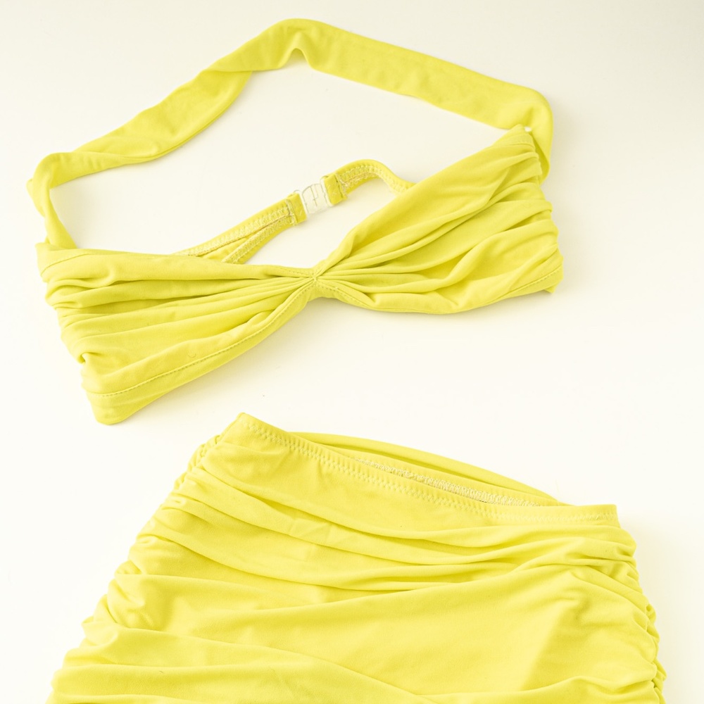 NEW Norma Kamali High Waisted Sweetheart Bikini